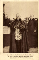 CPA Paris Ménilmontant, PSP Seine Eminenz Kardinal Dubois Und Herr Canon Gerlier, 1929 - Andere & Zonder Classificatie