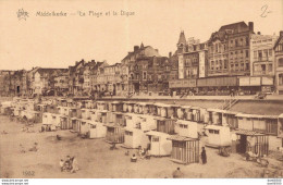 BELGIQUE MIDDELKERKE LA PLAGE ET LA DIGUE - Middelkerke