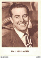 LES VEDETTES AVEC LE CHOCOLAT KWATTA IMAGE DE 5 X 7 CMS  N° 24 RAY MILLAND - Altri & Non Classificati