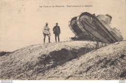 LES TANKS ET LES OBSTACLES TANK PREPARANT SA DESCENTE - Matériel