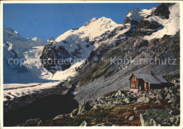 11878186 Bovalhuette Mit Biancograt Piz Bernina Bovalhuette - Autres & Non Classés