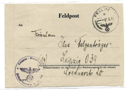 Feldpost Flak Kreta Griechenland 1944 - Feldpost World War II