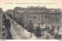 92 CLICHY BOULEVARD JEAN JAURES PRES LA PLACE SACCO VANZETTI VUE PANORAMIQUE - Clichy