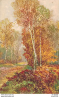 TABLEAU REPRESENTANT UN CHEMIN EN FORET - Peintures & Tableaux