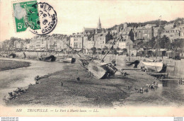 14 TROUVILLE LE PORT A MAREE BASSE - Trouville