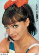 PHOTO DE 7 X 5 CMS DE ANNA KARINA - Beroemde Personen