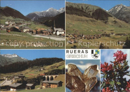 11877456 Rueras Grischun Panorama Viadukt Kristall Alpenflora Rueras - Autres & Non Classés