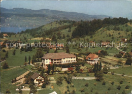 11877426 Weggis Vierwaldstaettersee COOP Ferienhaus Fliegeraufnahme Weggis - Autres & Non Classés