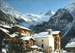 11877416 Ried Graechen VS Dorfpartie Mit Riedgletscher Und Nadelhorn Graechen - Otros & Sin Clasificación