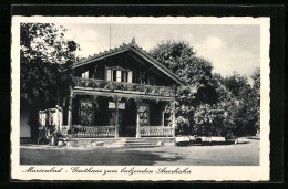 AK Marienbad, Gasthaus Zum Balzenden Auerhahn  - República Checa