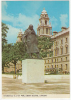 Churchill Statue, Parliament Square, London - (England) - Houses Of Parliament