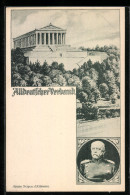 AK Altdeutscher Verband, Porträt Von Otto V. Bismarck  - Historical Famous People