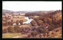 Künstler-AK A. R. Quinton: The Thames From Streatley Hill  - Other & Unclassified