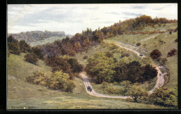 Künstler-AK A. R. Quinton: Bixhill, Zig Zag Road  - Sonstige & Ohne Zuordnung