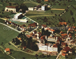 11875326 Menzingen Zug Mutterhaus Mit Pensionat Und Seminar Fliegeraufnahme Menz - Altri & Non Classificati