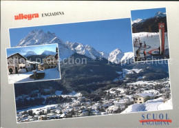 11875286 Scuol Dorfplatz Mit Museum Engiadina Bassa Kunsteisbahn True Scuol - Autres & Non Classés