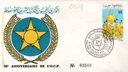 Maroc Al Maghrib 0628 Fdc Phosphates, Agriculture - Mineralen