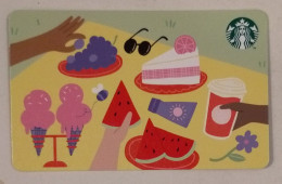 Starbucks Vietnam Viet Nam Paper Card Issued On May 10, 2024 : SUMMER SEASON - Pin Intact - Otros & Sin Clasificación