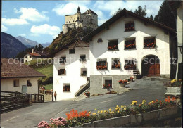 11875046 Tarasp Dorfpartie Mit Schloss Tarasp Tarasp - Autres & Non Classés