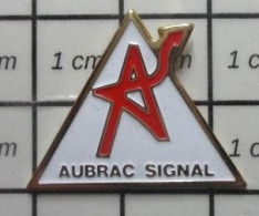 1818c Pin's Pins / Beau Et Rare / MARQUES / AUBRAC SIGNAL - Trademarks