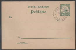 MARIANEN / 1906  SAIPAN  AUF P7 GSK - GANZSACHE - ENTIER POSTAL  (ref 7839) - Mariannes