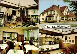 CPA Malgarten Bramsche In Niedersachsen, Hotel Hellmich, Fachwerkhaus, Gastraum - Sonstige & Ohne Zuordnung