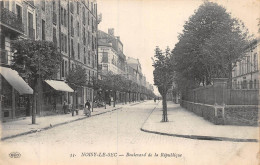 P-24-Mi-Is-1757 :  NOISY-LE-SEC. BOULEVARD DE LA REPUBLIQUE - Noisy Le Sec