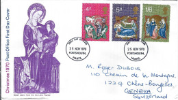 GRANDE BRETAGNE Ca.1970: FDC - 1952-1971 Dezimalausgaben (Vorläufer)