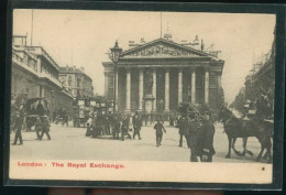 LONDON THE ROYAL EXCHANGE      ( MES PHOTOS NE SONT PAS JAUNES ) - Otros & Sin Clasificación