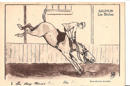 [49] Maine Et Loire > Saumur - Les Buches - N°2 - Illustrateur Ged Cheval Dessin - Saumur