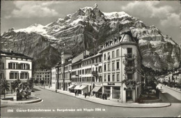 11318409 Glarus GL Bahnhofstrasse Burgstrasse Wigis Glarus - Andere & Zonder Classificatie