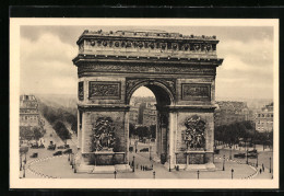AK Paris, L`Arc De Triomphe De L'étoile  - Otros & Sin Clasificación