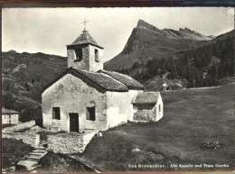 11318358 San Bernardino Moesa Alte Kapelle Pizzo Uccello  - Andere & Zonder Classificatie