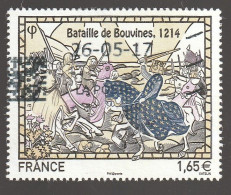 FRANCE 2014 BATAILLE DE BOUVINES YT 4858 OBLITERE - - Usati