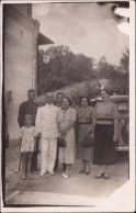 Romanian Officers With Families Ca 1930s Photo P1265 - Anonyme Personen