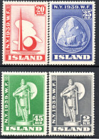 3095. 1939 NEW YORK WORLD'S FAIR.SC.213-216. MICH. 204-207 MNH. - Neufs