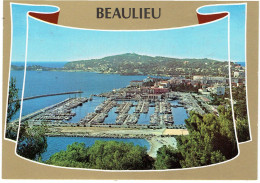 CPM FRANCE 06 ALPES-MARITIMES BEAULIEU-SUR-MER - Le Port De Plaisance - Au Loin Le Cap Ferrat - Beaulieu-sur-Mer