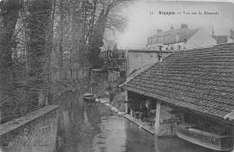 P-24-Mi-Is-1776 : ARPAJON. BORDS DE L'ORGE. LAVOIR - Arpajon