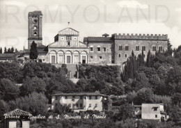 CARTOLINA  C13 FIRENZE,TOSCANA-BASILICA DI S. MINIATO AL MONTE-STORIA,MEMORIA,CULTURA,BELLA ITALIA,NON VIAGGIATA - Firenze