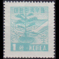 KOREA 1953 - Scott# 190 Planting Trees 1h MNH - Korea, South