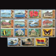 KIRIBATI 1980 - #327a-40c Local Scenes Unwmk Set Of 15 MNH - Kiribati (1979-...)