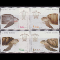 GUINEA-BISSAU 2001 - MI# 1702-5 Turtles Set Of 4 MNH - Guinea-Bissau