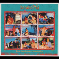 GUYANA 1993 - Scott# 2987 Sheet-Disney Film MNH - Guiana (1966-...)