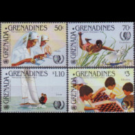 GRENADA GRENADINES 1985 - #647-50 Youth Year Set Of 4 MNH - Grenada (1974-...)