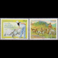 FR.POLYNESIA 2012 - Scott# 1085-6 Local Life Set Of 2 MNH - Nuevos