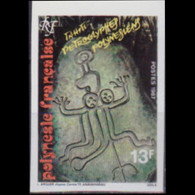 FR.POLYNESIA 1987 - Scott# 460 Petroglyphs Imp. 13f MNH - Ungebraucht