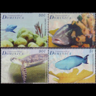 DOMINICA 2009 - Scott# 2690-3 Marine Life Set Of 4 MNH - Dominique (1978-...)