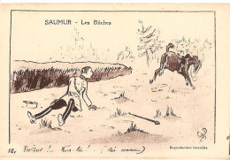 [49] Maine Et Loire > Saumur - Les Buches - N°16 -  Illustrateur Ged- Cheval Dessin - Saumur