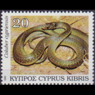 CYPRUS 1992 - Scott# 805 Snake 20c MNH - Unused Stamps