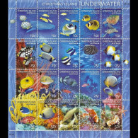 CHRISTMAS IS. 2004 - Scott# 448 Sheet-Marine Life MNH - Christmaseiland